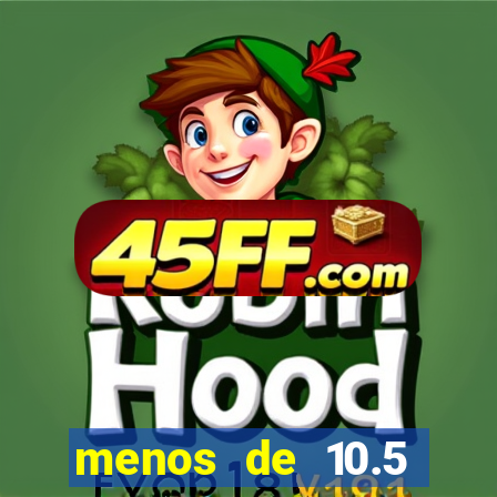 menos de 10.5 escanteios o que significa